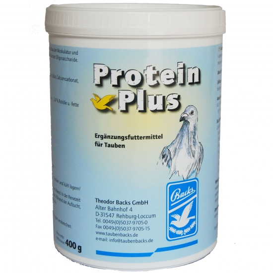 BACKS Protein Plus 400g - białko dla gołębi